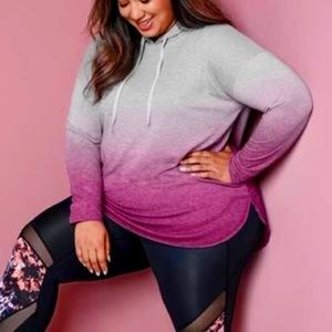 LIVI by lanebryant ombré hoodie